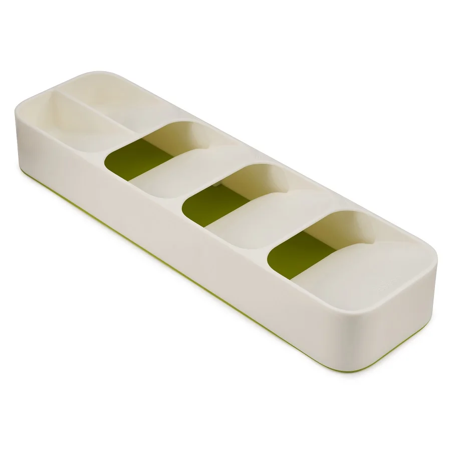 Органайзер для столовых приборов DrawerStore компактный белый | Дом и сад