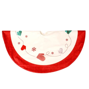 

Christmas Tree Skirt 120Cm Round Carpet Christmas Tree Bottom Decoration New Year Home Outdoor Decor Event Party Tree Skirts