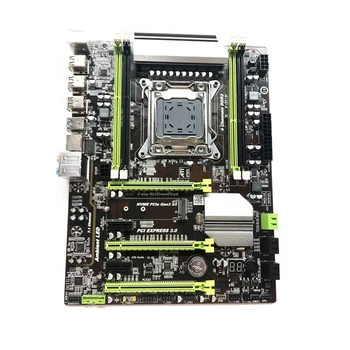 Placa base X79 LGA 2011, M-ATX, ranura M.2 NVME, compatible con procesador Intel Xeon E5 V1 y V2 DDR3 ECC RAM X79G, para escritorio