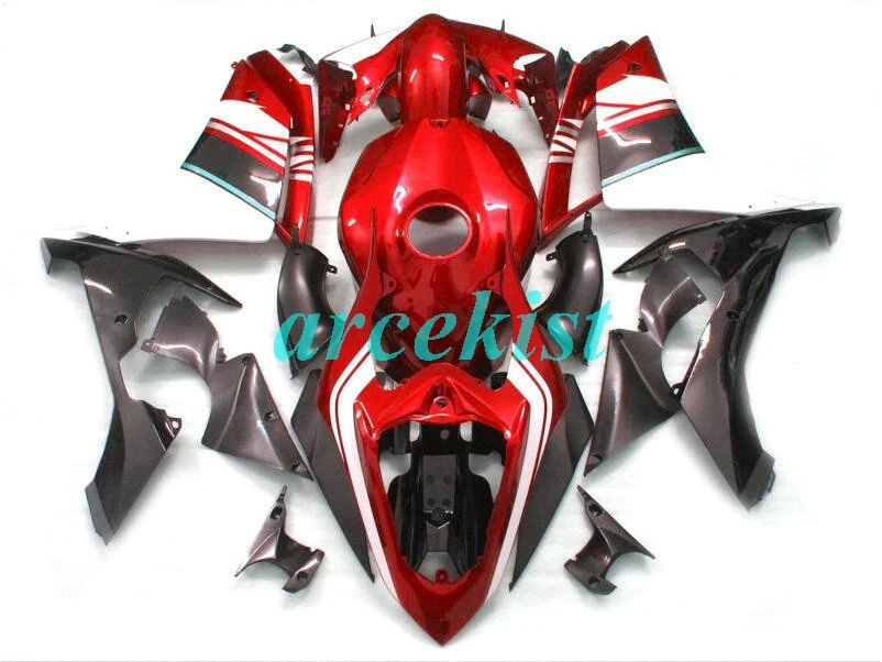 4 подарки ABS прессформы Мотоцикл Обтекатели подходит для Yamaha YZF-1000-R1 2007 2008 07 08 обтекатель кузова набор на заказ Красный хороший