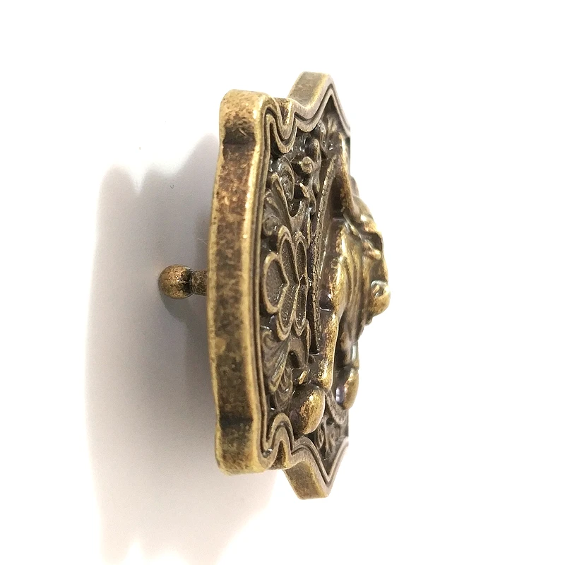 Винтажный стиль ковбойский металлический бык Ремень Пряжка мужские ремни