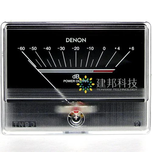 Amplificatore Di Potenza Originale Vu Meter Contatore Piatto Elettrico Audio Db Meter Bridge Power Misuratore Di Pressione Sonora Con Luce Interna