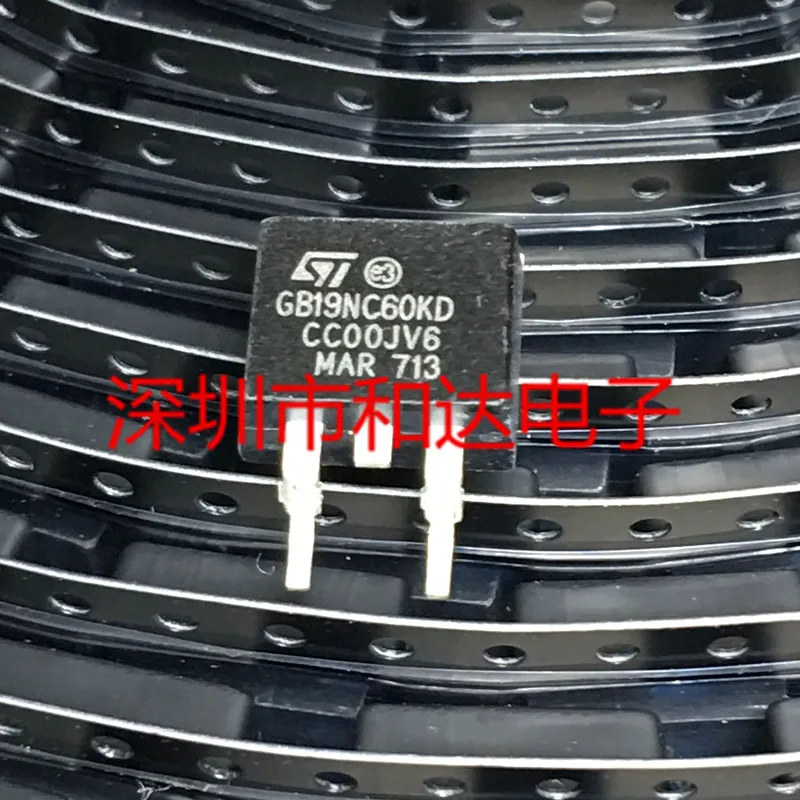 5 шт. GB19NC60KD STGB19NC60KD TO-263