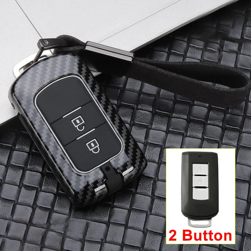 SKU图片-New-hot-sale-Zinc-alloy-Silicone-car-key-case-cover-keychain-For-Mitsubishi-Outlander-2016-Lan