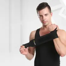 1 пара тренажерного зала профессиональные весовые поддерживающие напульсники практичный силовой подъемный силовой тренировочный напульсник с петлями для большого пальца