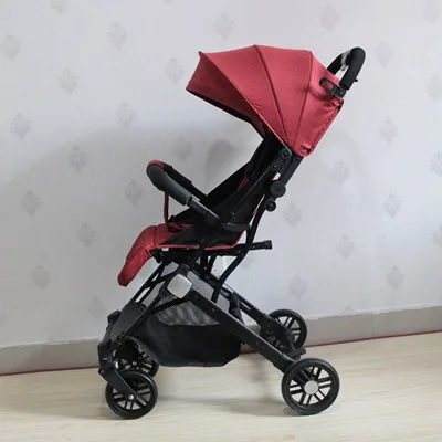 Baby stroller ultra light folding portable simple child high landscape can sit reclining baby child umbrella car on the plane - Цвет: B2