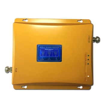 

Best Selling Tri-Band Amplifier Cellular Repeater 900 1800 2100 Mhz 2G 3G 4G Mobile Phone Signal Booster LCD Monitor