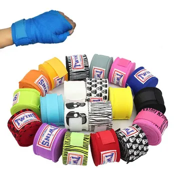 

2pcs/roll Width 5cm Length 5M 100% Cotton Sports Strap Sanda Muay Thai MMA Taekwondo Boxing Bandage Hand Wraps