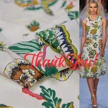 Настоящий шелк 135 см Ширина 16 Momme бренд крепдешин ткань с принтом для рукоделия шитье шелковое платье Распродажа Новинка