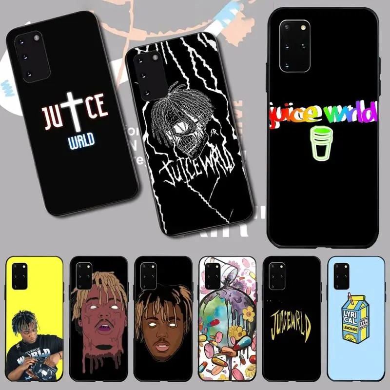 

NBDRUICAI Juice Wrld Lucid Dream Hip Hop Rap DIY Luxury Phone Case for Samsung S20 plus Ultra S6 S7 edge S8 S9 plus S10 5G