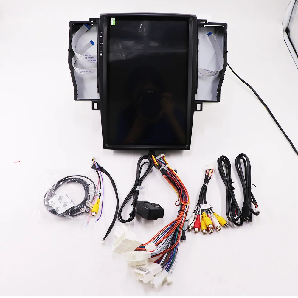12," Tesla стиль вертикальный экран для Toyota Crown Android 7,1 четырехъядерный Автомобиль Стерео Мультимедиа Видео gps плеер