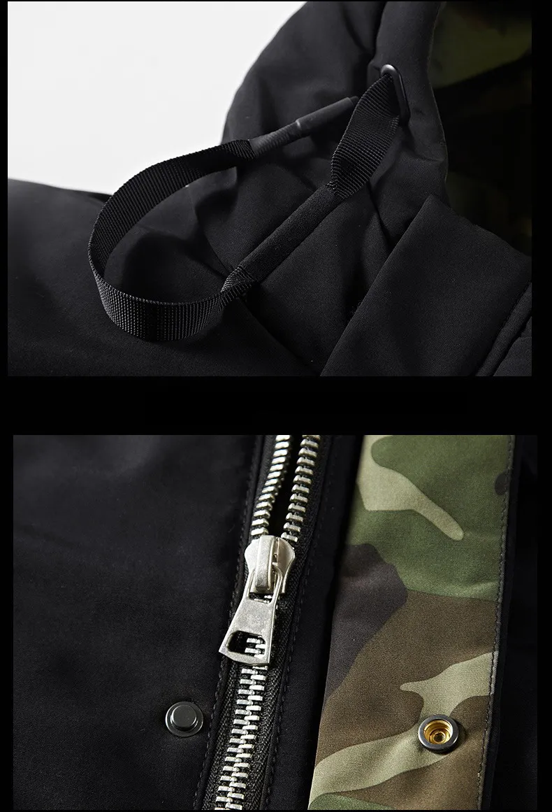 Aismz/зимняя мужская куртка; roupa casaco masculino; Длинная парка с капюшоном; толстая теплая верхняя одежда; шапка; парка; abrigo hombre; пальто; мужская одежда