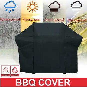 

132X64X113cm For Weber 7Genesis II 2 Burner Premium Gas Grill Cover 7129 Waterproof Anti Dust Premium BBQ Grill Barbeque Cover