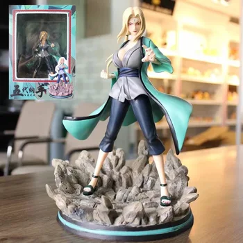 

Anime Naruto Shippuden Tsunade GK Statue PVC Action Figure Collection Model Big Size Naruto Toys Doll Gift 28cm