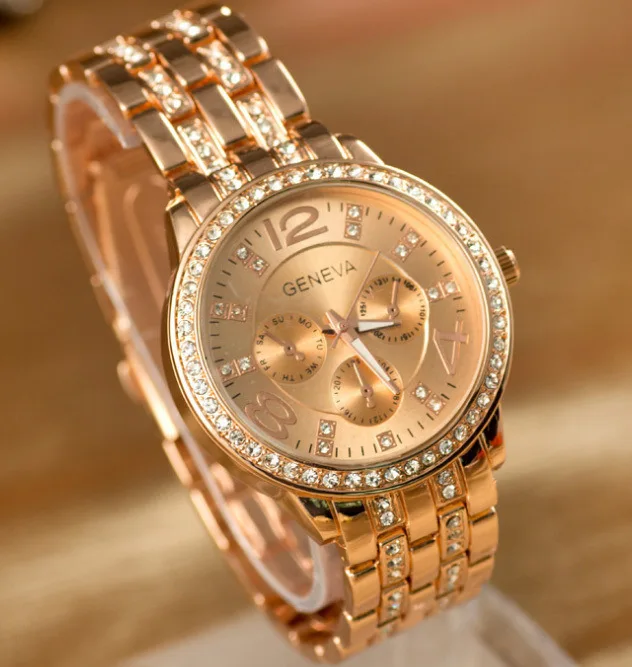 

Couple Watch Diamante Stainless