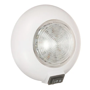 

12V Car LED Dome Ceiling Ceiling Light Round Lamp Motorhome Toplight