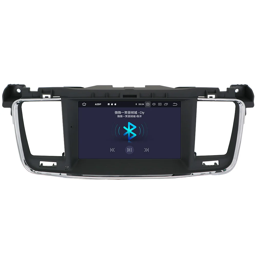 DSP ips Android 9 2 DIN экран автомобиля gps-навигация, dvd-плеер радио для peugeot 508 2011- воспроизводитель Мультимедиа Радио