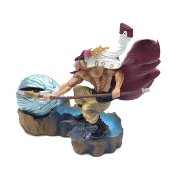

One Piece GK Edward Newgate White Beard Anime Action Figure Model Battle Ver 25cm PVC Statue Collection Toy Desktop Decoration