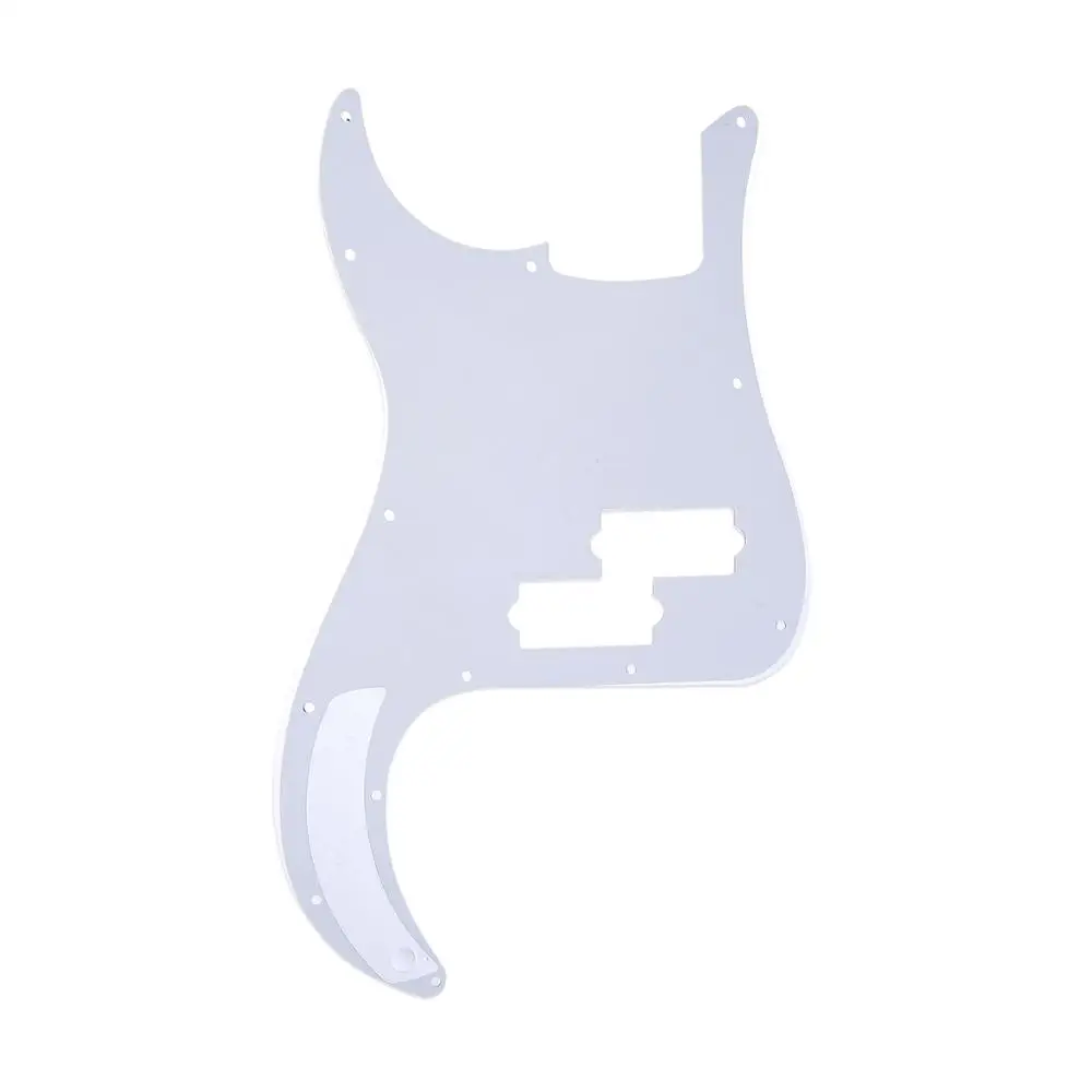 Musiclily 13 отверстие P бас накладки для Fender американский/мексиканский стандарт точность бас, 4Ply Винтаж черепаха