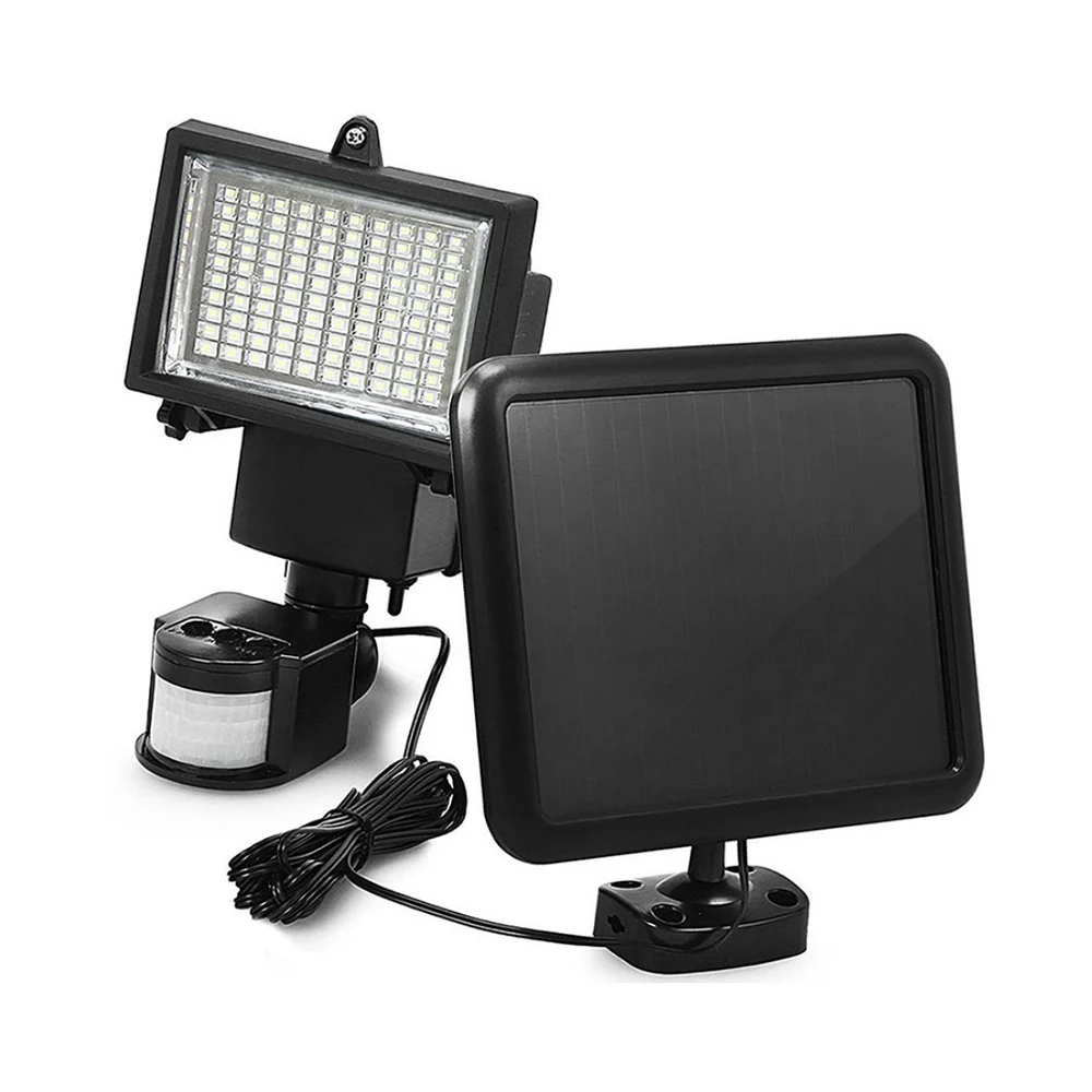 

100 SMD LEDSolar Light Outdoor Motion Sensor Light Outdoor Wall Detector Floodlight