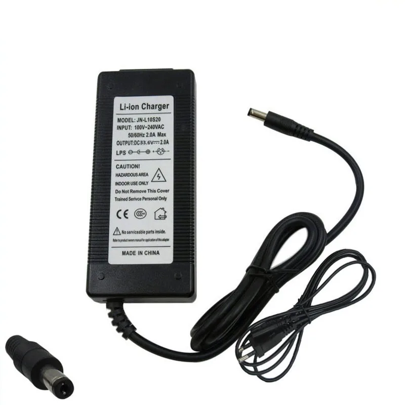 

33.6V 2A Li-ion Li-po Battery Smart Charger for 8series 28.8V 29.6V Ebike Li-ion Battery
