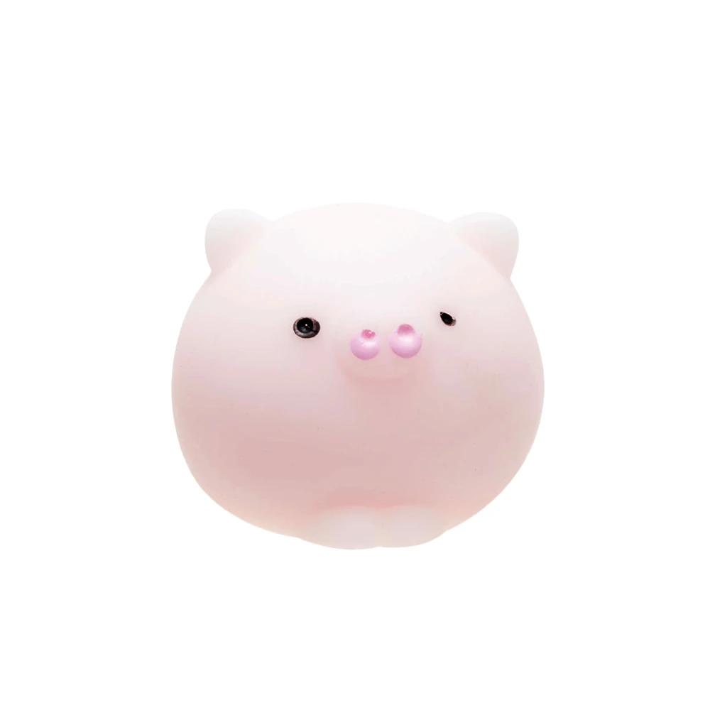 Pig Ball Squishy Slow Rising Kawaii Mini Mochi Bunny Phone Strap Squeeze Stretchy Cute Toy Gift Hand Grips Muscle Power Training