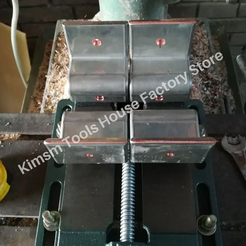 Upgrade size Drill Press Vice Bench Clamp Flat Tong Vise For Woodworking Milling Machine Thicken Flat Nose Plier Manual Vise 2