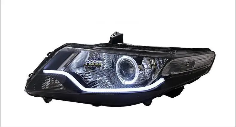 Drl дневные ходовые светодиодные части внешний аксессуар боковой сигнал поворота фары передние противотуманные фары автомобиля в сборе 17 18 для Honda City