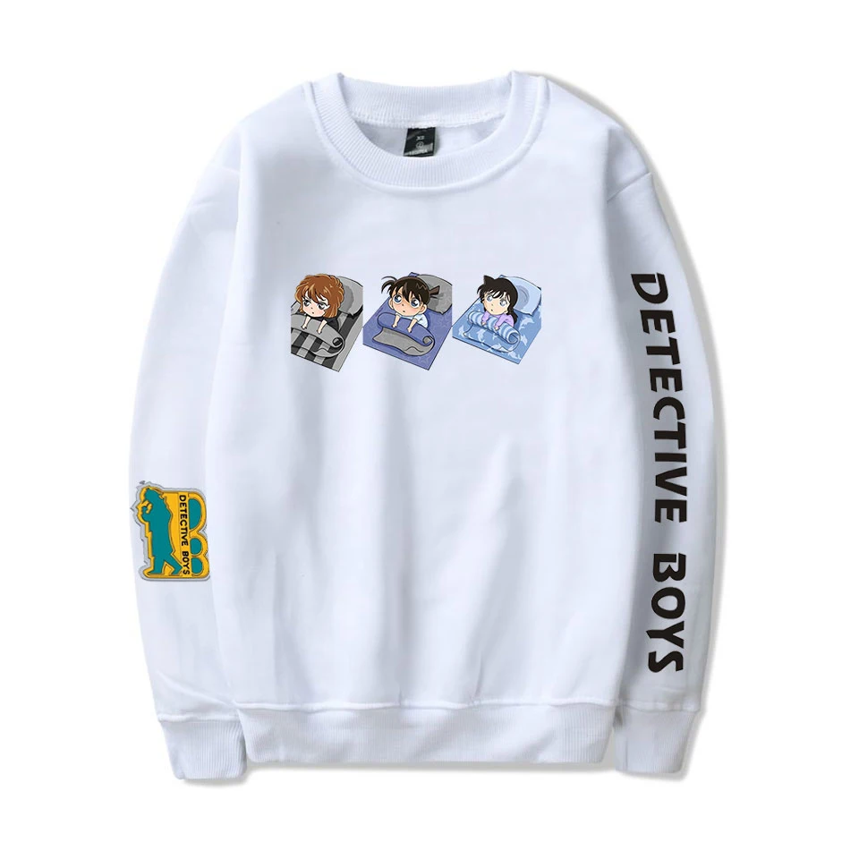 

2019 Hot selling lovers hoodies DETECTIVE BOYS print men sweatshirt hoodies hip hop harajuku