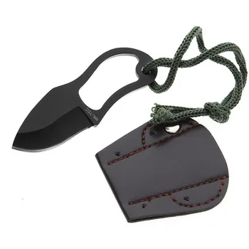 

Survival Tactical Knife Outdoor Folding Blade Multi Hunting Defense Marking Jungle Claw Neck Machet Stiletto Portable Penknife