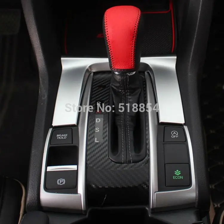 Подходит для HONDA CIVIC хромированная крышка переключения передач Панель отделка рамка стаканчик держатель для напитков ободок центральная консоль литье Гарнир