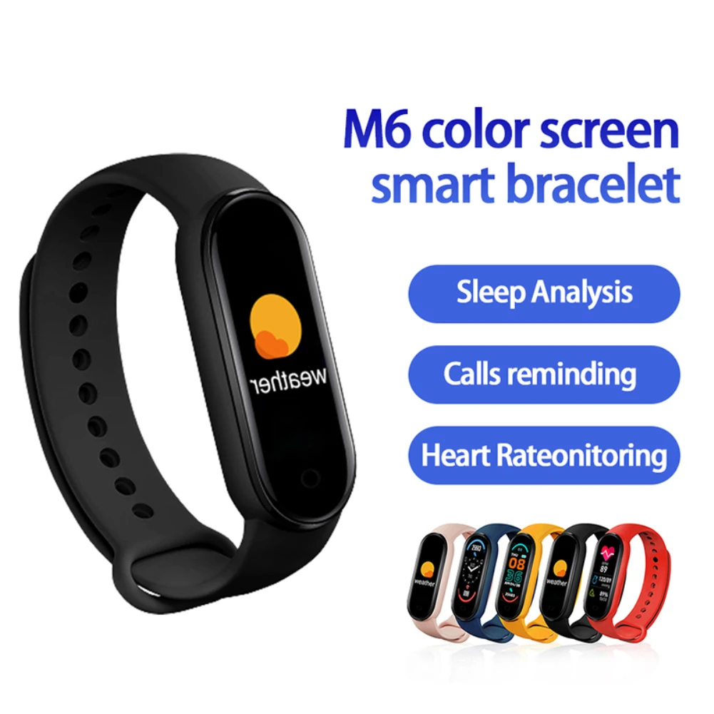 2021 New M6 Smart Watch Men Women Fitness Sports Smart Band Fitpro Version  Bluetooth Music Heart Rate Take Pictures Smartwatch|Smart Wristbands| -  AliExpress