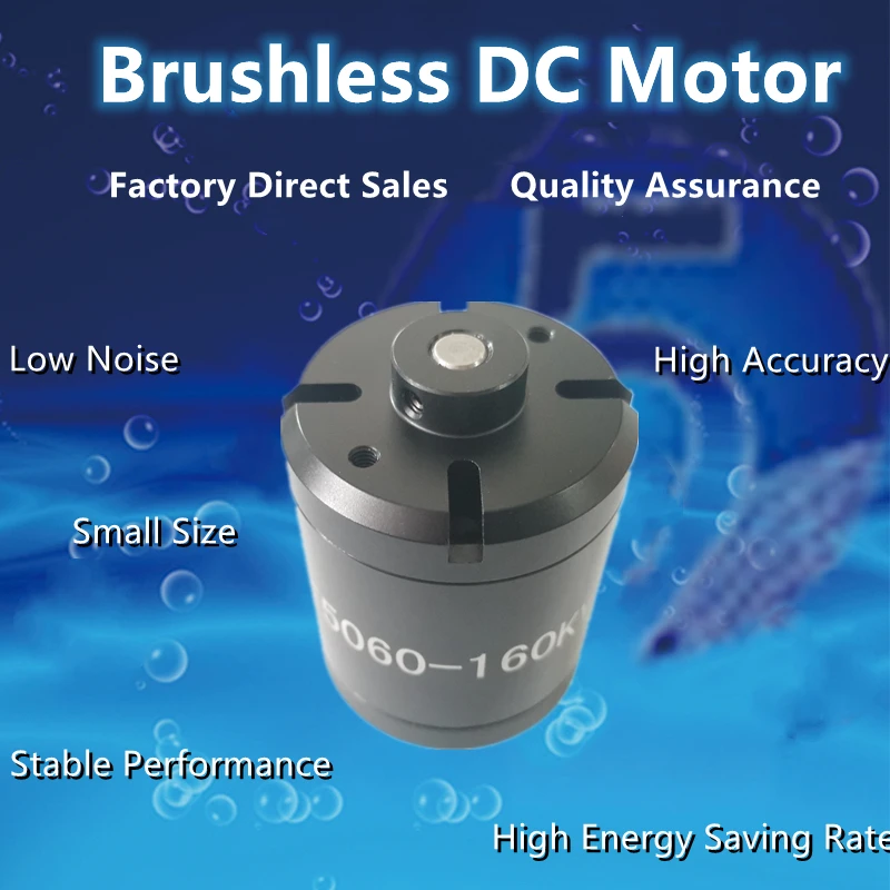 Underwater Motor Waterproof  F5060 Thrust Formotor 12V24v  Brushless   Stepper Forward And Reverse Adjustable Speed 42 57 stepper motor drive mks osc controller pulse pwm speed regulation forward and reverse