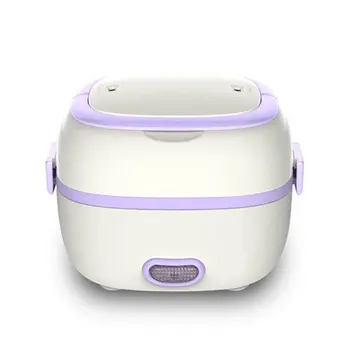 

Multifunctional Electric Heating Lunch Box Mini Rice Cooker Portable Food Steamer Heat Preservation Electronic Lunch Kitchen Box