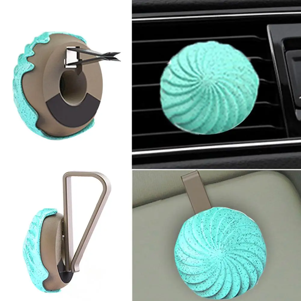 Cute Doughnut Shape Decoration Car Air Outlet Perfume Decoration Mixed Scents Suitable For All Types Of Vehicles