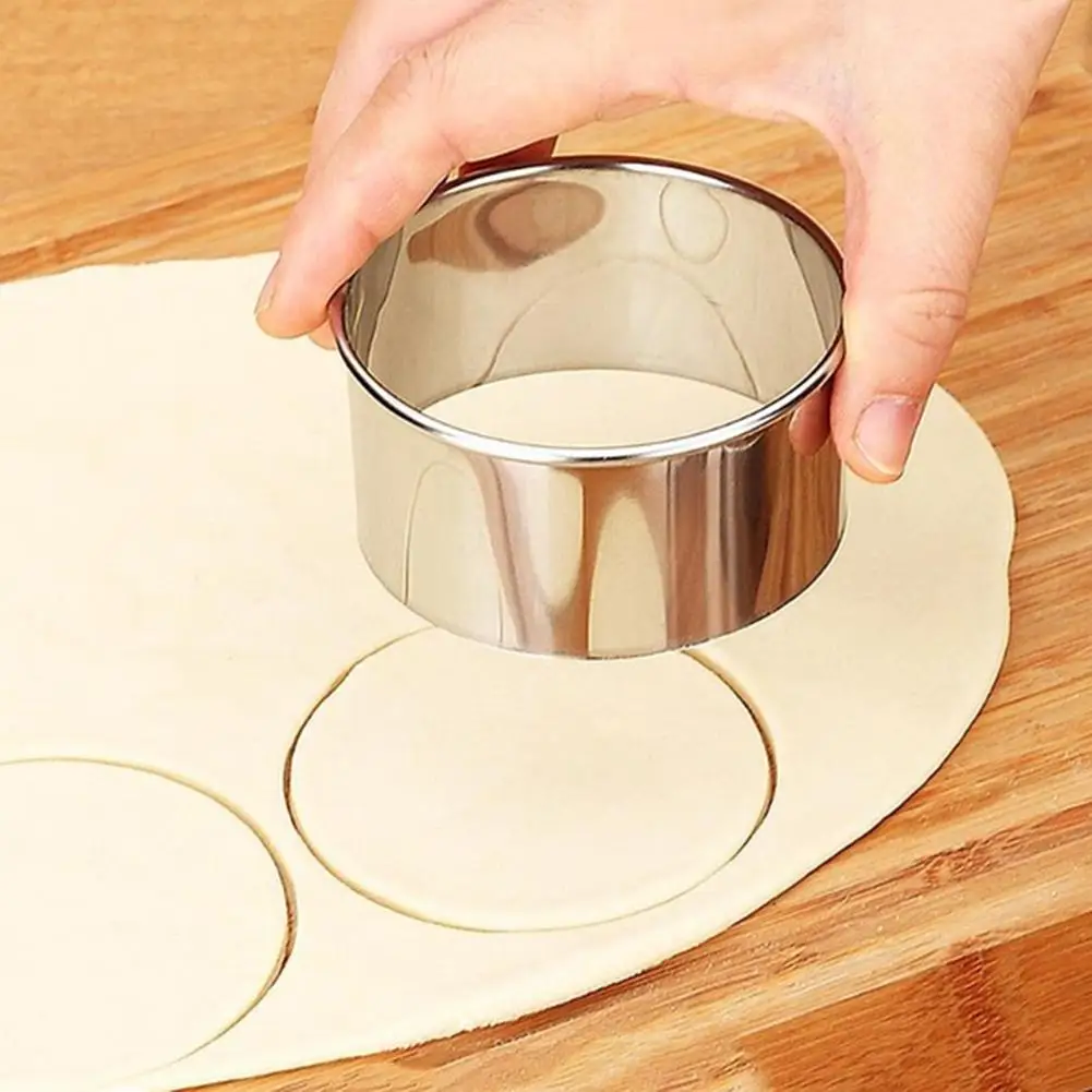 

3Pcs/Set Stainless Steel Round Dumpling Wrappers Mold Cutter Maker Kitchen Tools