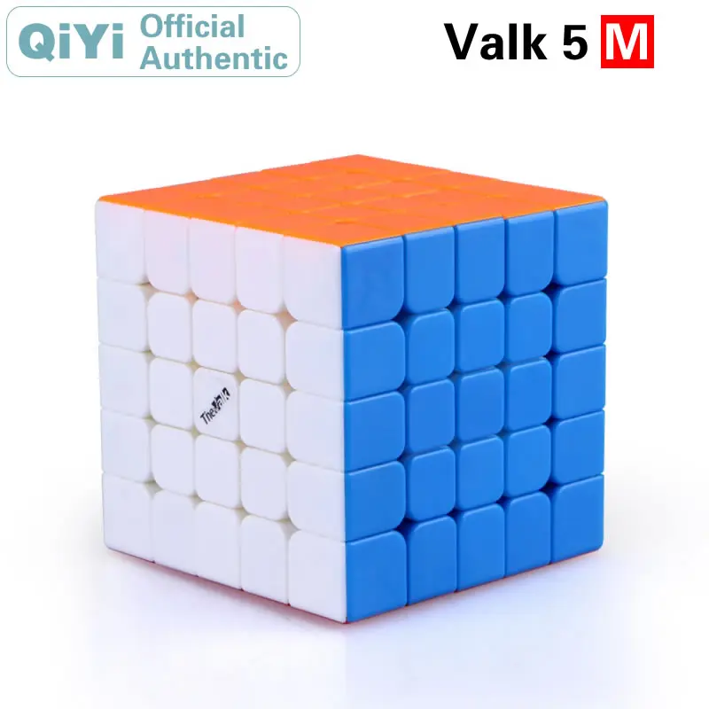 

QiYi The Valk 5 M 5x5x5 Magnetic Magic Cube Valk5 Valk5M Magnets 5x5 Professional Speed Cube Puzzle Antistress Toys Kids