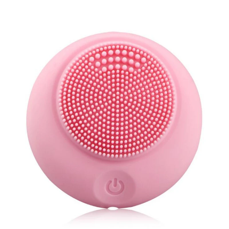 Electric Silicone Face Cleaning Brush Exfoliating Blackhead Remover Clean Pores Firming Skin Deep Cleaning Soft Face Brush - Color: PX