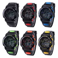 Children Waterproof Multi-function Sports Outdoor Watch Boys Girls Electronic Digital Watches Kids Birthday Gifts 