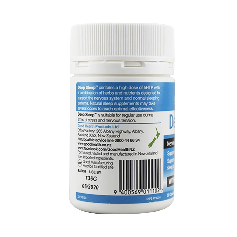 Good Health Deep Sleep-Nervous System Support 30 Caps (3)