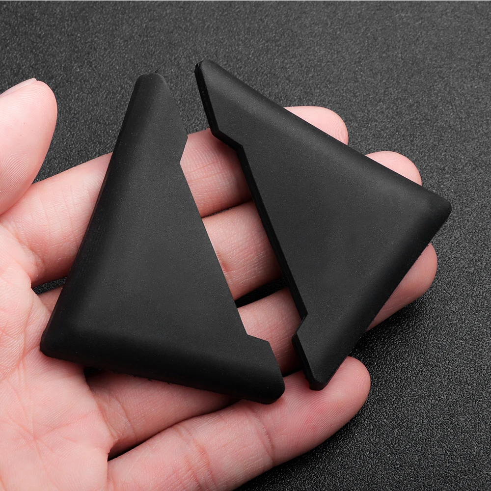 2Pcs Car Door Corner 90 Degree Angle Cover Bumper Crash Guard Sticker For Honda City Mugen Insight Civic Vtec Fit CR-V XR-V UR-V