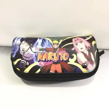 

Naruto Figure Toys Anime Naruto Figures Cosplay High-capacity PU Pencil Case Coin Purses Best Gifts For Children's