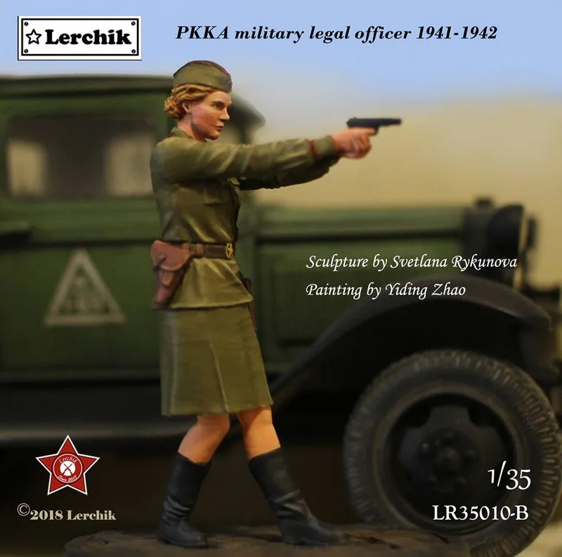 [Смоляная модель комплект] лерчик 35010B 1/35 советская пкка Военный полицейский