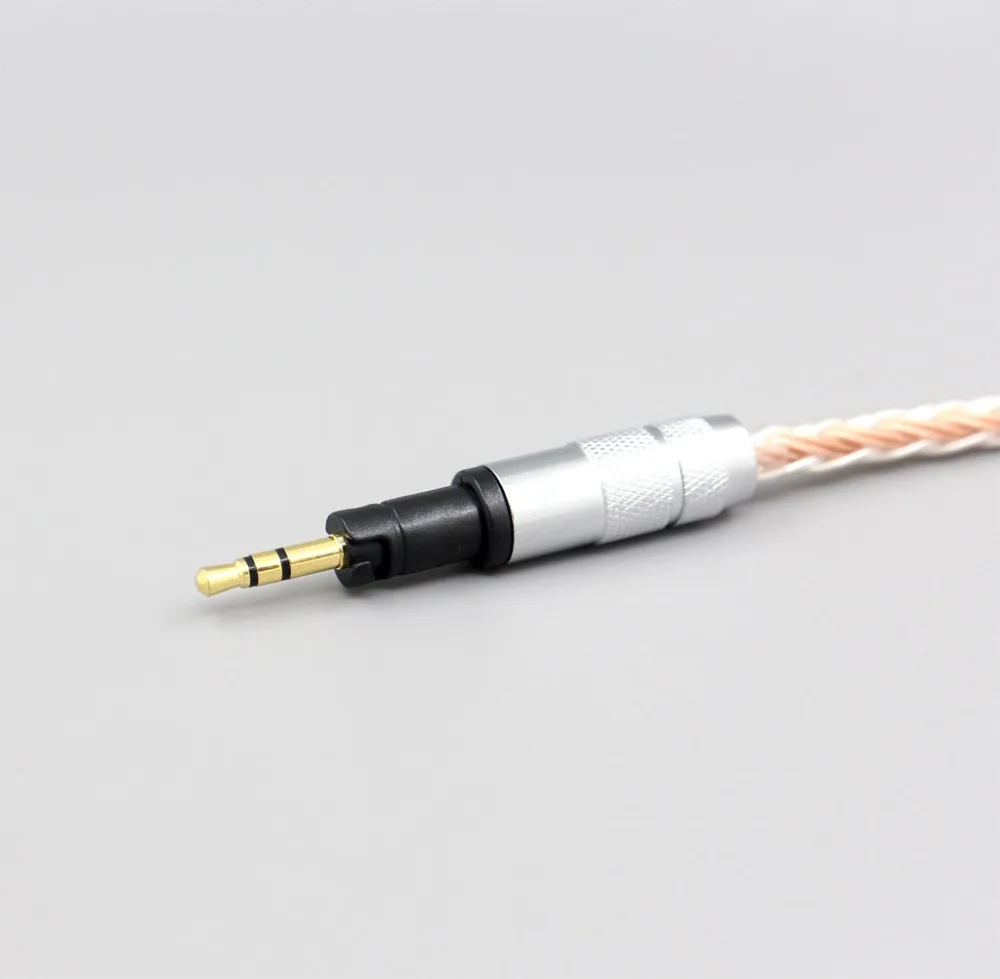 LN006720 16 Core Silver Plated OCC Mixed Earphone Cable For Sennheiser Momentum 1 0 2 0 On Ear Headphones