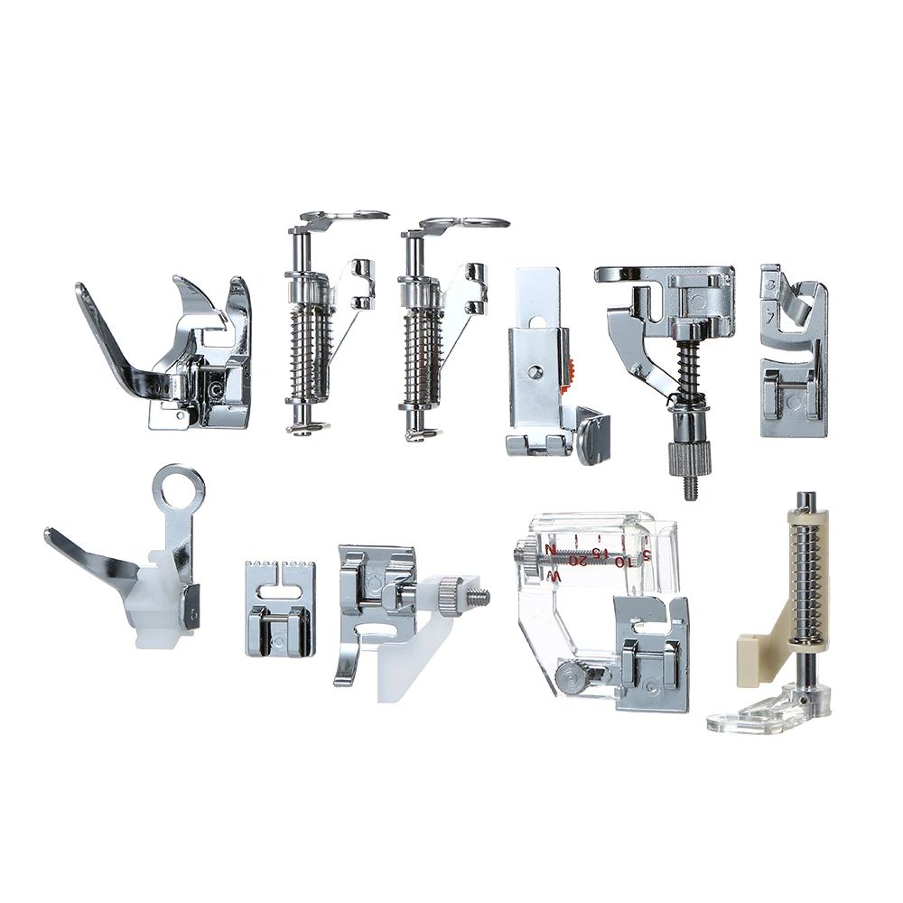 62 шт. аксессуары для бытовой швейной машины набор лапок ног запасные части с