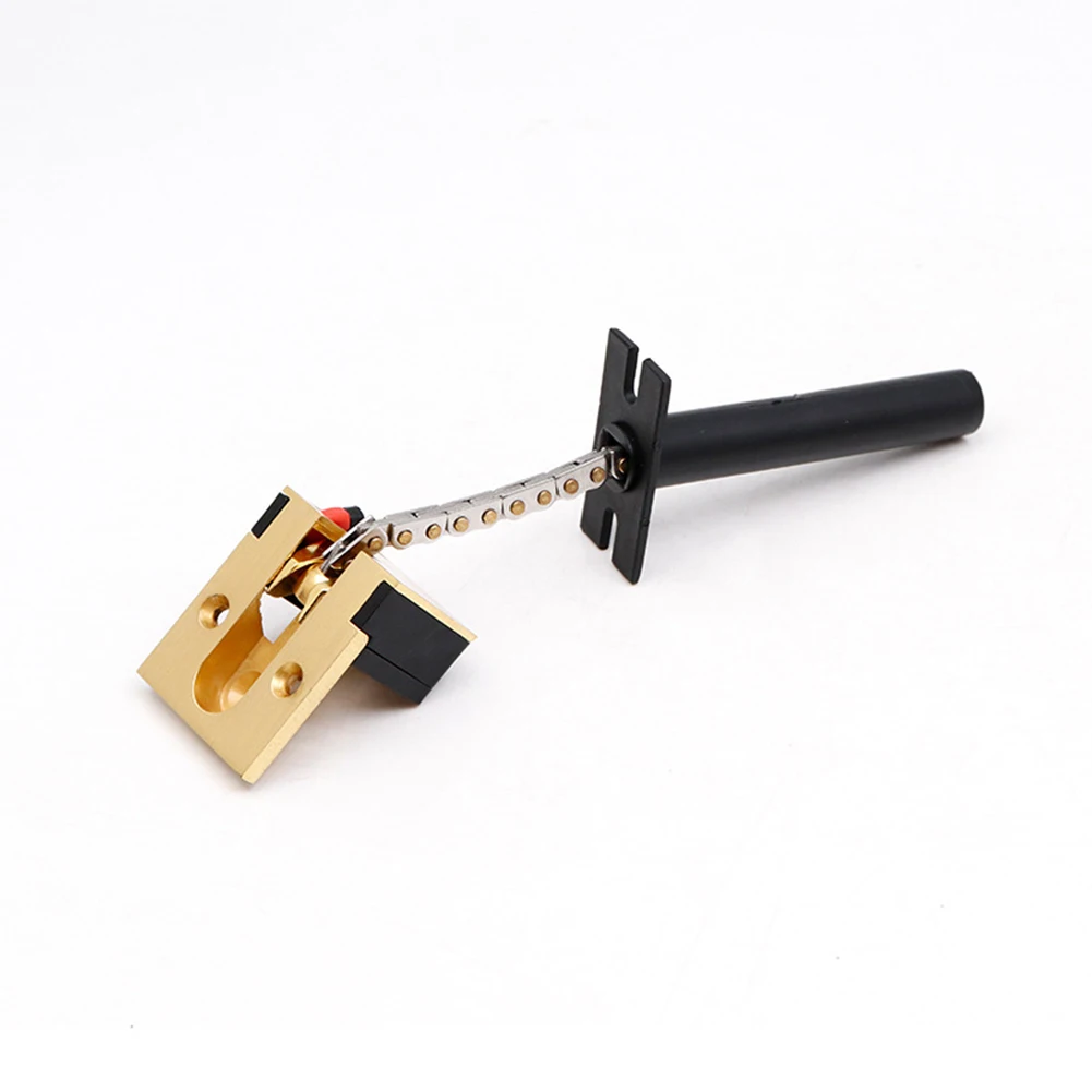 

Heavy Duty Protective Security Door Chain With Screws Guard Home Lock Hotel Anti Theft Inside Gate Latch Stainless Steel Casting