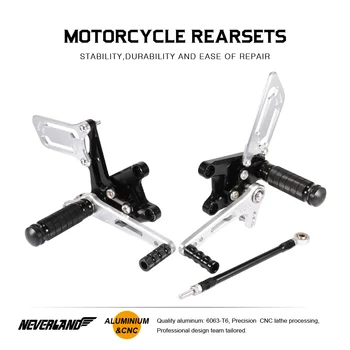 

For Suzuki GSXR600 GSXR1000 GSXR750 SV650 SV650S Motorcycle Foot Rests Pegs Footrests Pedal D20