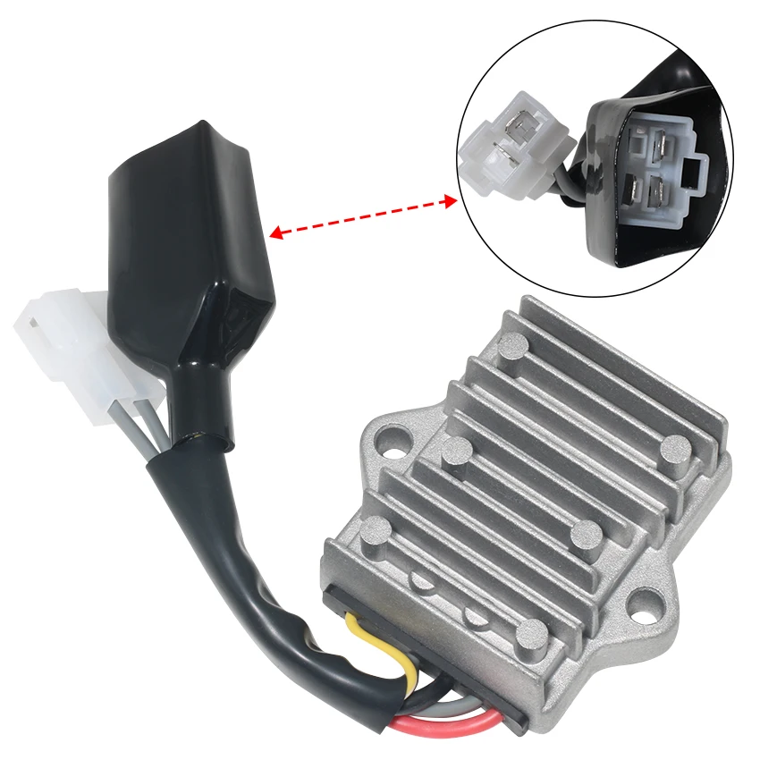 

Motorcycle Voltage Regulator Rectifier For Kawasaki BR125 Z125 PRO 2017 2018 2019 2020 2021 21066-0713 21066-0764 Accessories