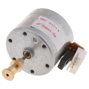 

EG530SD-3F DC5-12V 3-Speed 33/45/78 RPM Metal Turntables Motor for Record Player