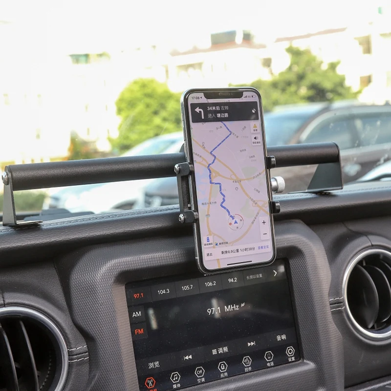 Автомобильный многофункциональный держатель для мобильного телефона gps для Jeep Wrangler JL JLU- аксессуары для салона автомобиля